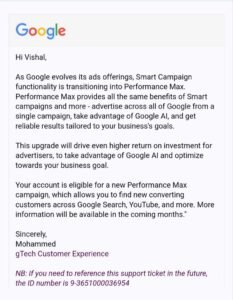 Google's Big Change: Smart Campaigns To Performance Max signals